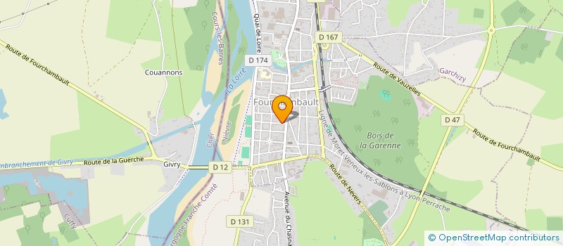 localisation de l'entreprise ART2ZERR.PRODUCTIONS  FOURCHAMBAULT