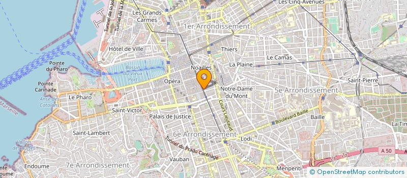 localisation de l'entreprise ARTA à MARSEILLE