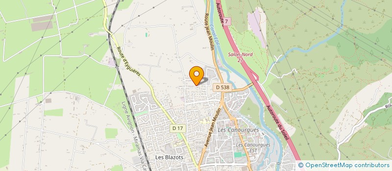 localisation de l'entreprise ARTA DRONES à SALON-DE-PROVENCE