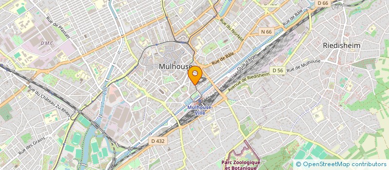 localisation de l'entreprise ARTA PHOTO à MULHOUSE
