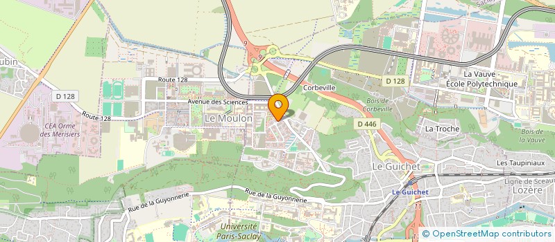 localisation de l'entreprise ARTABEL à ORSAY