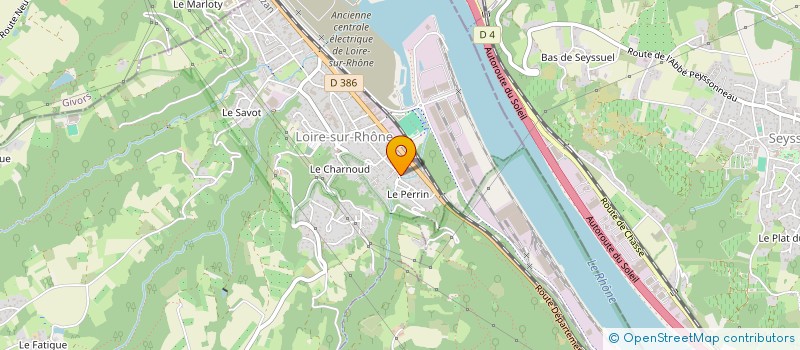 localisation de l'entreprise ARTADIS  LOIRE-SUR-RHONE