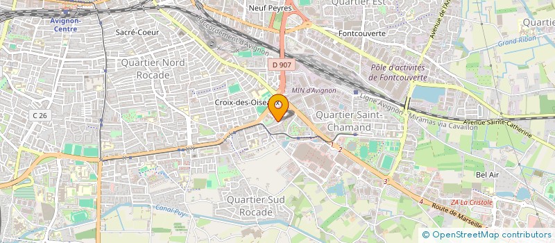 localisation de l'entreprise ARTADV - YOUR ARTISTIC ADVISOR  AVIGNON