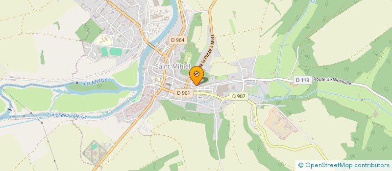 localisation de l'entreprise ARTAG à SAMPIGNY