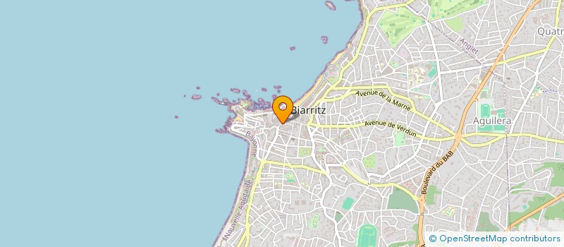 localisation de l'entreprise ARTAGUI à BIARRITZ