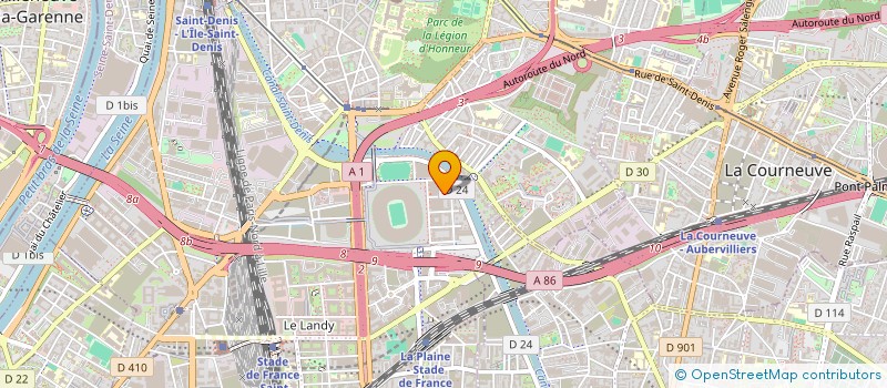 localisation de l'entreprise ARTAIR CONSULTING à SAINT-DENIS