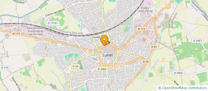 localisation de l'entreprise ARTAIS à LUNEL