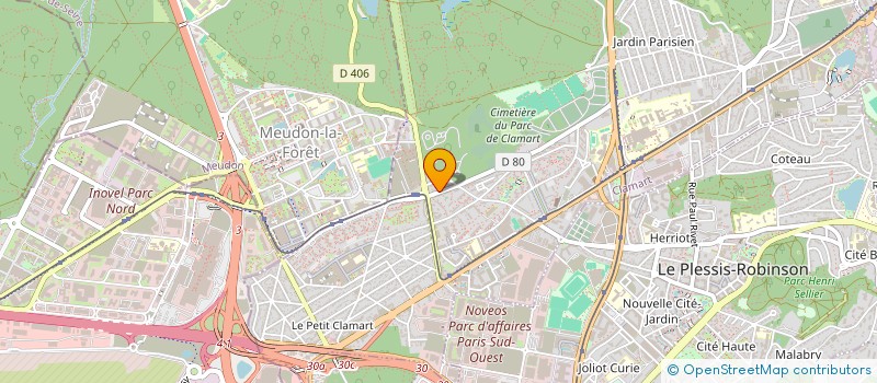 localisation de l'entreprise ARTALE RENOVATION à CLAMART