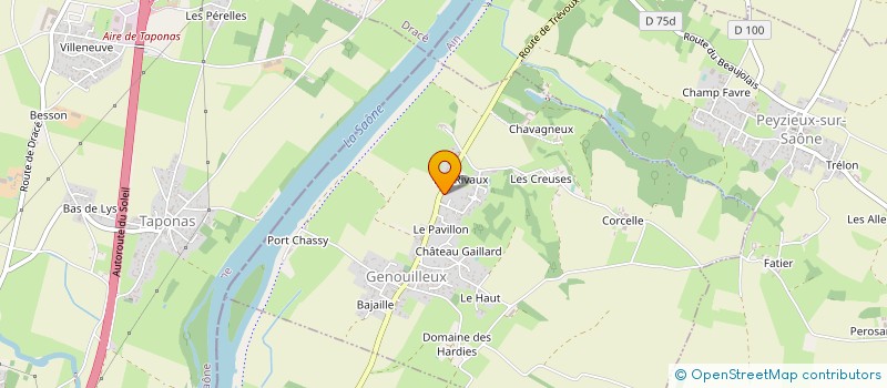 localisation de l'entreprise ARTALIS à MONTCEAUX