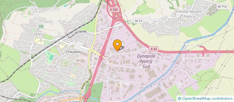 localisation de l'entreprise ARTAMAT  FLEVILLE-DEVANT-NANCY