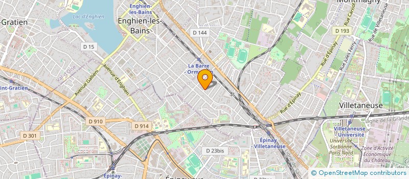 localisation de l'entreprise ARTAMIE IMMO  DEUIL-LA-BARRE