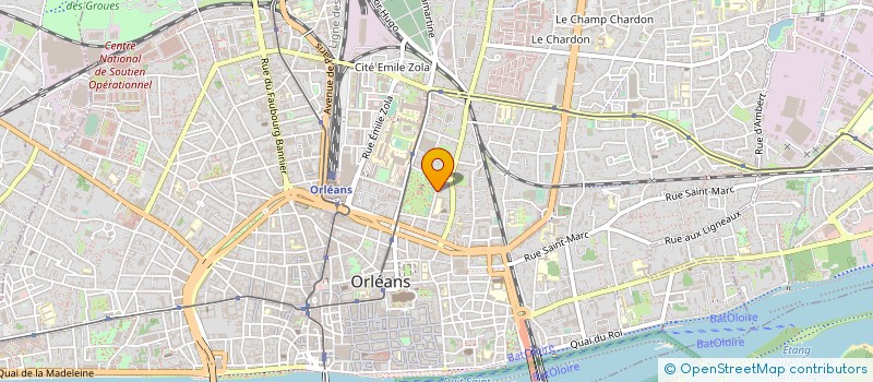 localisation de l'entreprise ARTAMUSE à ORLEANS