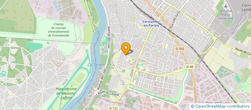 localisation de l'entreprise ARTANDFESTIN  CORMEILLES-EN-PARISIS