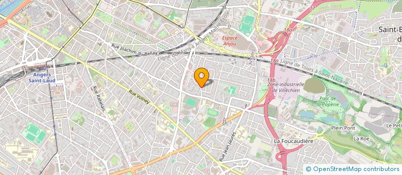 localisation de l'entreprise ARTANOS  ANGERS