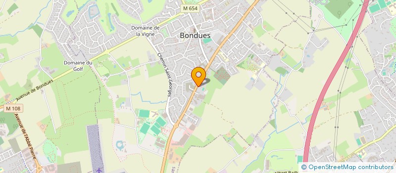 localisation de l'entreprise ARTAP à BONDUES