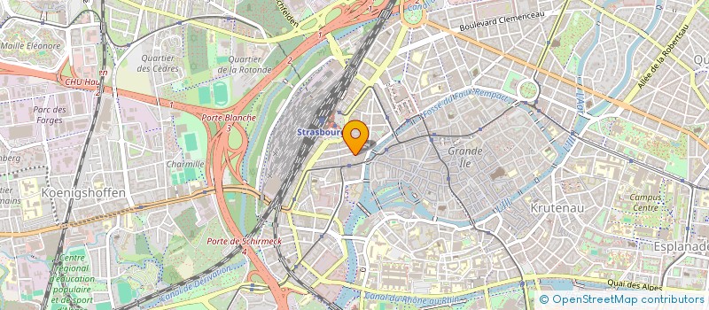localisation de l'entreprise ARTAPARTE à STRASBOURG