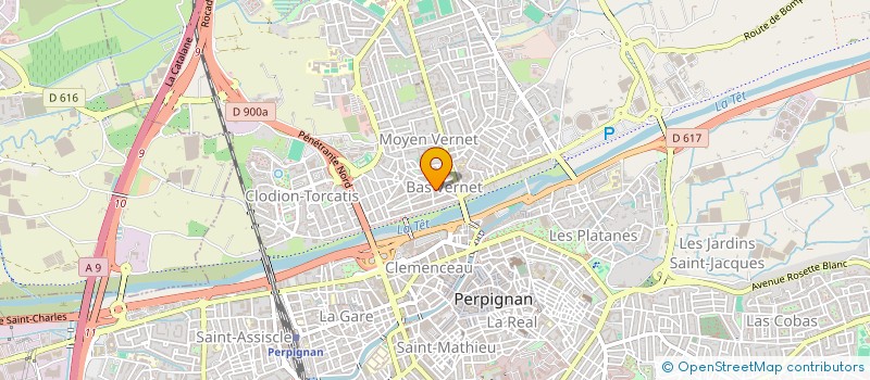 localisation de l'entreprise ARTARIA à PERPIGNAN