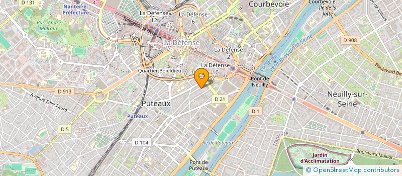 localisation de l'entreprise ARTASELA à PUTEAUX