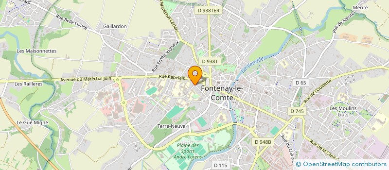 localisation de l'entreprise ARTASIA à FONTENAY-LE-COMTE