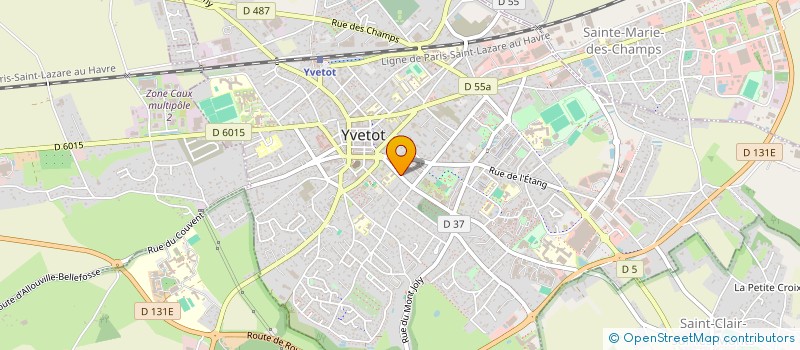 localisation de l'entreprise ARTASIA  YVETOT