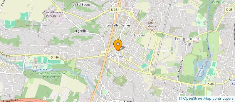 localisation de l'entreprise ARTATAK  MONTLHERY