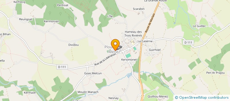 localisation de l'entreprise ARTATAK  PLOUNEOUR-MENEZ