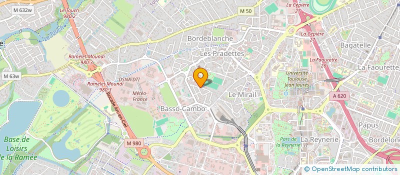 localisation de l'entreprise ARTAUD à TOULOUSE