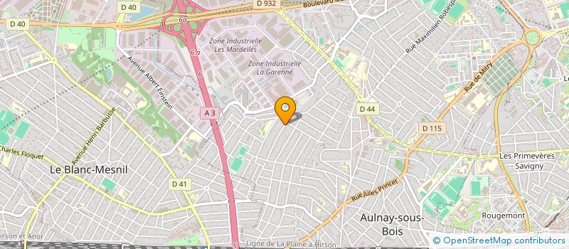 localisation de l'entreprise ARTBAT à AULNAY-SOUS-BOIS