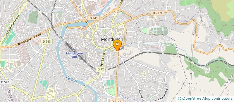 localisation de l'entreprise ARTBAT RENOVATION à MONTLUCON