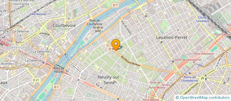 localisation de l'entreprise ARTBLISS PARIS à NEUILLY-SUR-SEINE