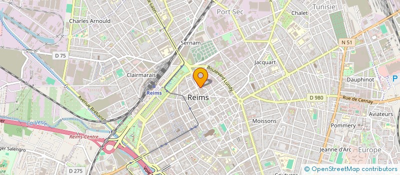 localisation de l'entreprise ARTBORESCENCE  REIMS