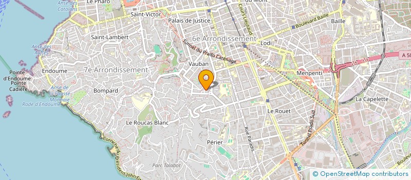 localisation de l'entreprise ARTBRACADABOIS à MARSEILLE