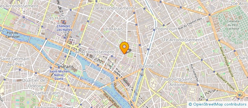 localisation de l'entreprise ARTBRIDGE à PARIS