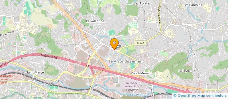 localisation de l'entreprise ARTBURO à MARSEILLE