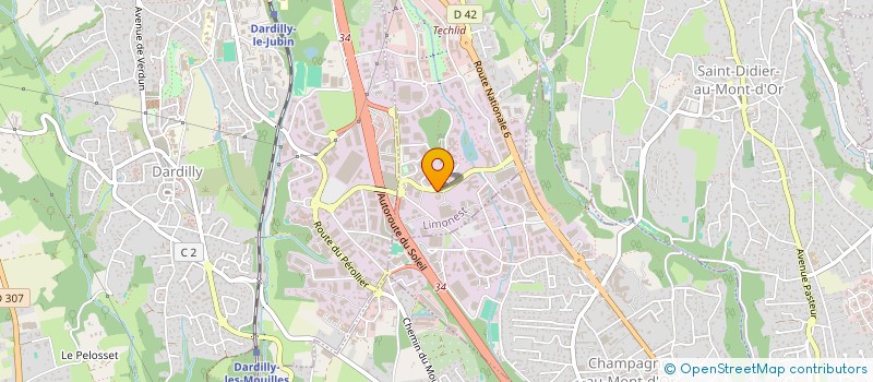 localisation de l'entreprise ARTCAD à LIMONEST