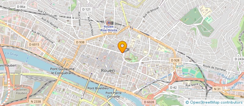 localisation de l'entreprise ARTCAD à ROUEN