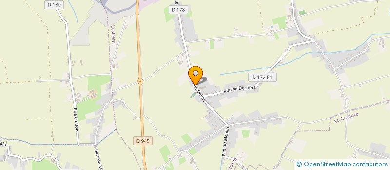 localisation de l'entreprise ARTCAD  LESTREM