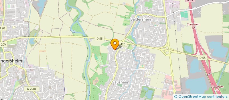 localisation de l'entreprise ARTCANCIA à SAUSHEIM