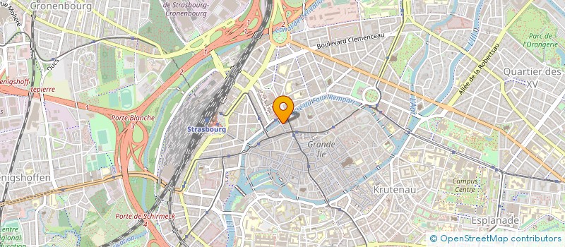 localisation de l'entreprise ARTCHI-CONCEPT  STRASBOURG