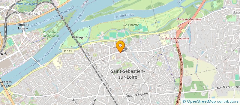 localisation de l'entreprise ARTCHI HOME  SAINT-SEBASTIEN-SUR-LOIRE