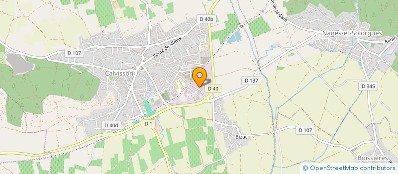 localisation de l'entreprise ARTCHIDESIGN à CALVISSON