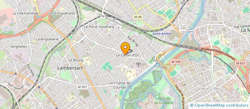localisation de l'entreprise ARTCHIPEL à LAMBERSART