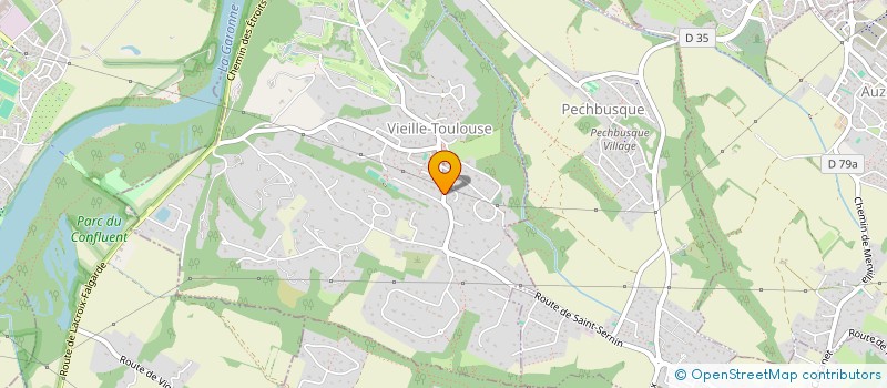localisation de l'entreprise ARTCHITECTURE  VIEILLE-TOULOUSE