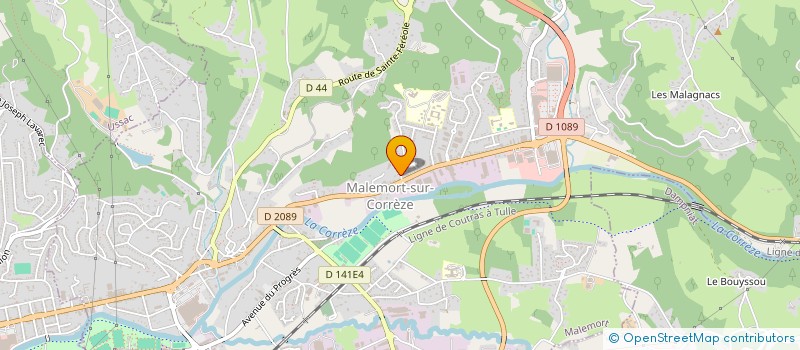 localisation de l'entreprise ARTCIRCUSPRODUCTION  MALEMORT