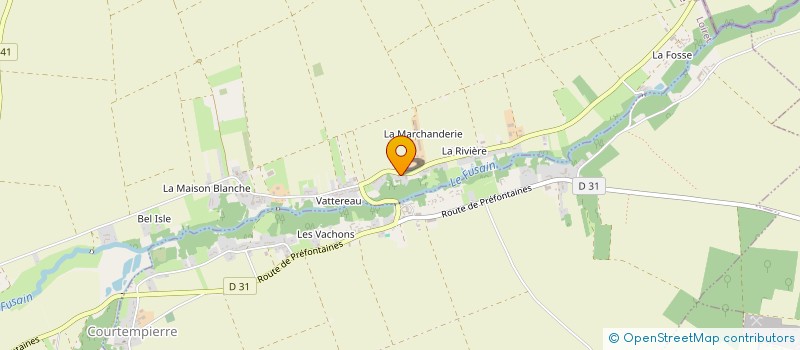 localisation de l'entreprise ARTCIS à SCEAUX-DU-GATINAIS