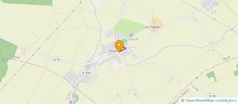 localisation de l'entreprise ARTCODEX  DOUE