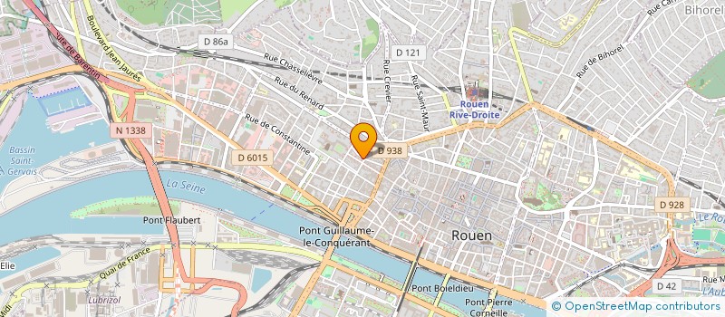 localisation de l'entreprise ARTCOLOR à ROUEN