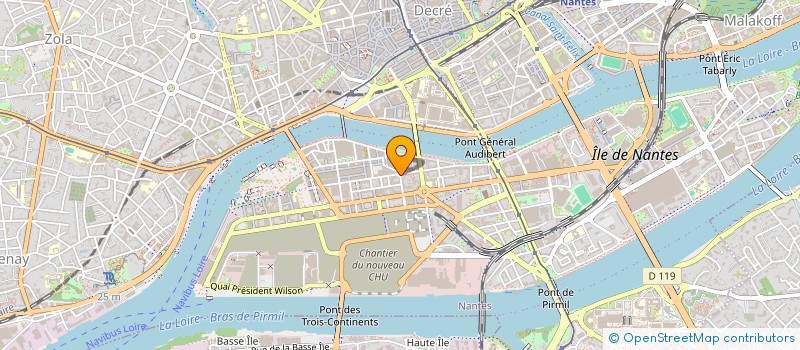 localisation de l'entreprise ARTCOM EVENTS à NANTES