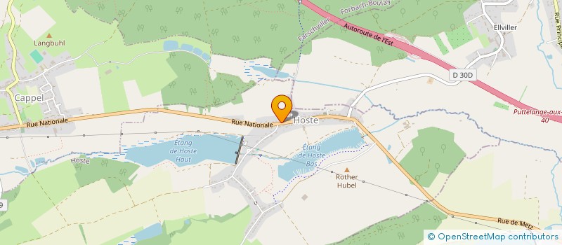 localisation de l'entreprise ARTCONCEPT  RICHELING