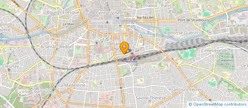 localisation de l'entreprise ARTCOOK à RENNES